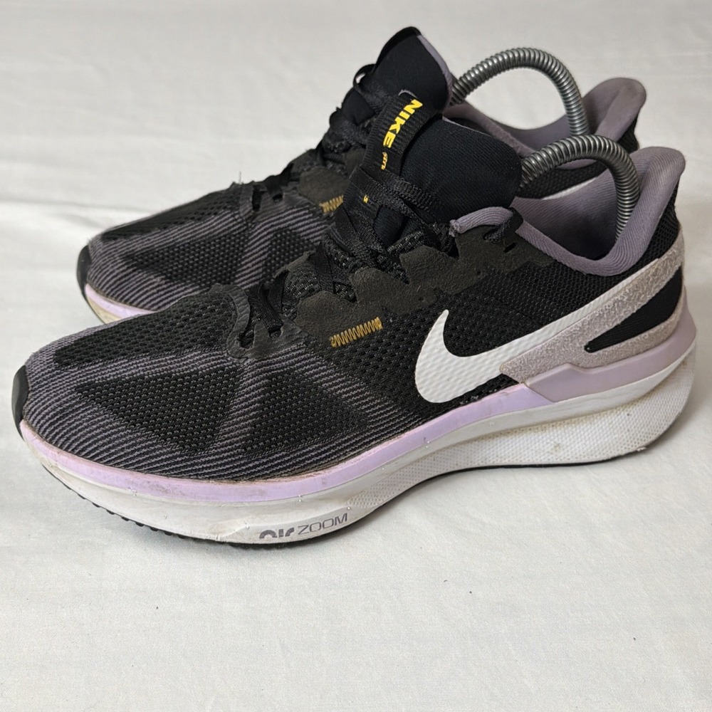 Nike WMNS Structure 25 Black Daybreak Lilac Bloom DJ7884-006 Women's Size 9.5